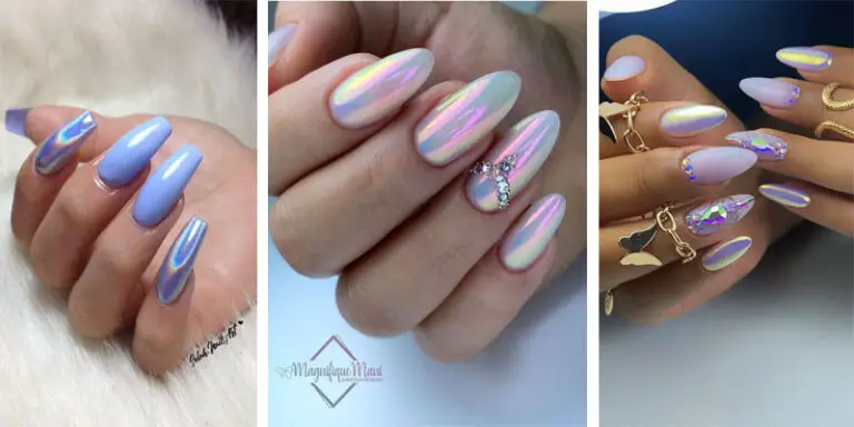 Diseños de Uñas Holográficas Un Espectro de Creatividad Hoy En Belleza