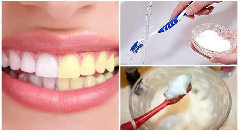 Pasta de dientes casera para tratar la enfermedad de las encías y blanquear los dientes.