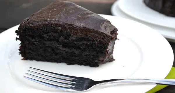 Receta deliciosa de pastel de chocolate con aguacate y aguacate sin huevo y sin mantequilla