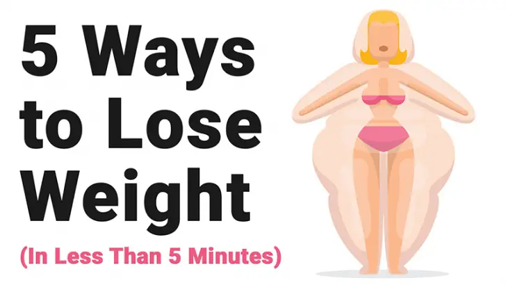 5 formas de perder peso (en menos de 5 minutos)