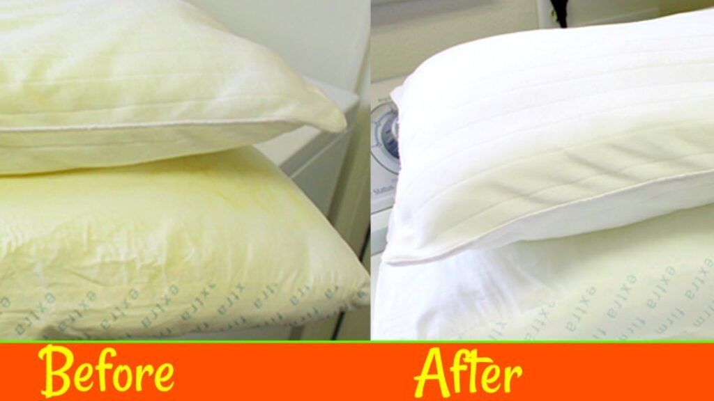 Why do pillows turn yellow and how to wash them - Hoy En Belleza