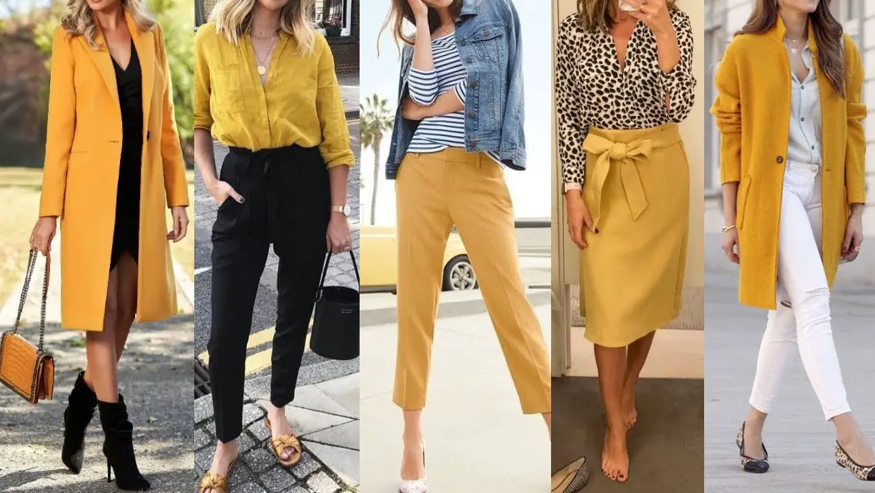 Como combinar el color mostaza – Outfit mujer