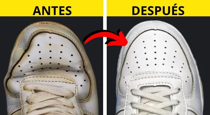 Cómo limpiar tus zapatos blancos y mantenerlos impecables
